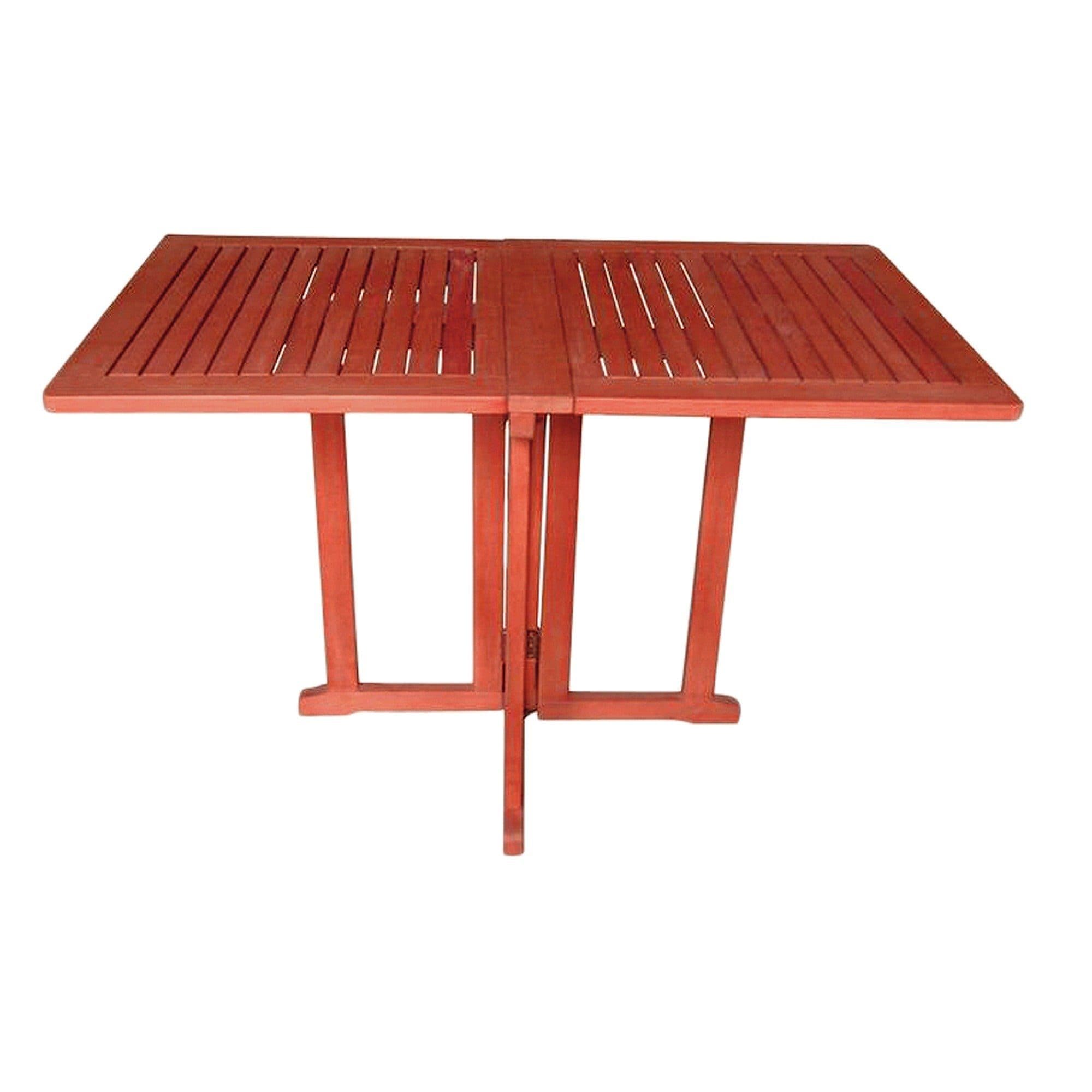 Garden Pleasure Gartentisch Baltimore Braun Klappbar