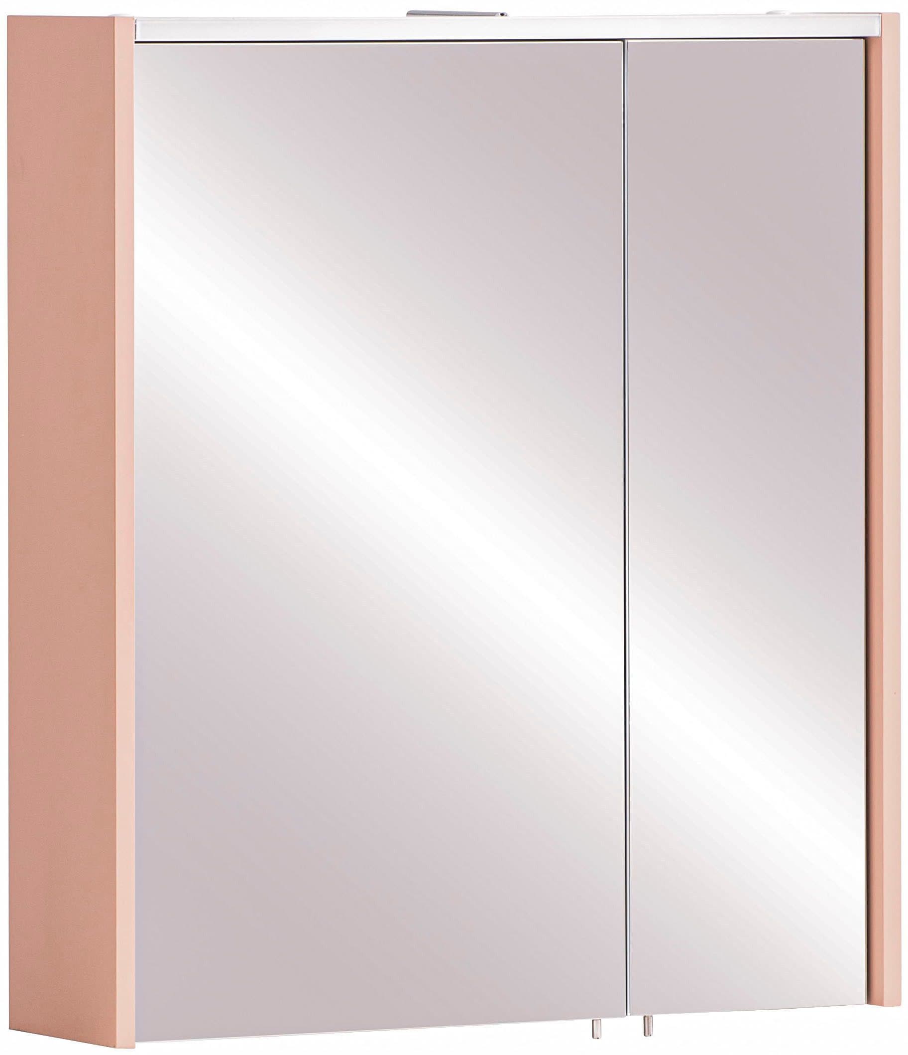 Schildmeyer Spiegelschrank Smash Apricot mit LED und Steckdose - Bild 2