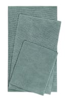 WECON HOME BASICS Badematte Balu Grün Chenille Rutschfest Bild 2