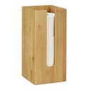 relaxdays Toilettenpapierhalter Bambus 3er Platzhalter Bild 2