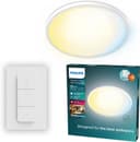 Philips LED Deckenleuchte Superslim All-in-one Schwarz CCT Dimmbar Fernbedienung Bild 2