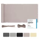 Sekey Balkonsichtschutz Polyester Taupe 300x75cm Bild 2