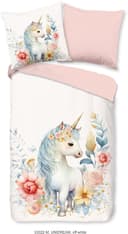 PURE luxury collection Kinderbettwäsche Unidream Rosa Einhorn Bild 2