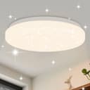 ZMH LED Deckenleuchte Modern Sternenhimmel Weiss 4000K Bild 2