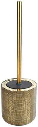 WENKO WC-Garnitur Rivara Keramik Gold Schwarz Bild 2