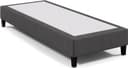 Elegantes Boxspringbett aus Holz und Stoff Bild 2