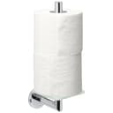 bremermann Toiletten-Ersatzrollenhalter LUCENTE Glas Edelstahl Silber Bild 2