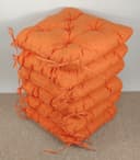 Rattani Stuhlkissen 6er Set Klara Orange 42x42 cm Bild 2