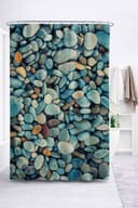Euroshowers Duschvorhang 180x200 cm mit 12 Ringen Bild 2