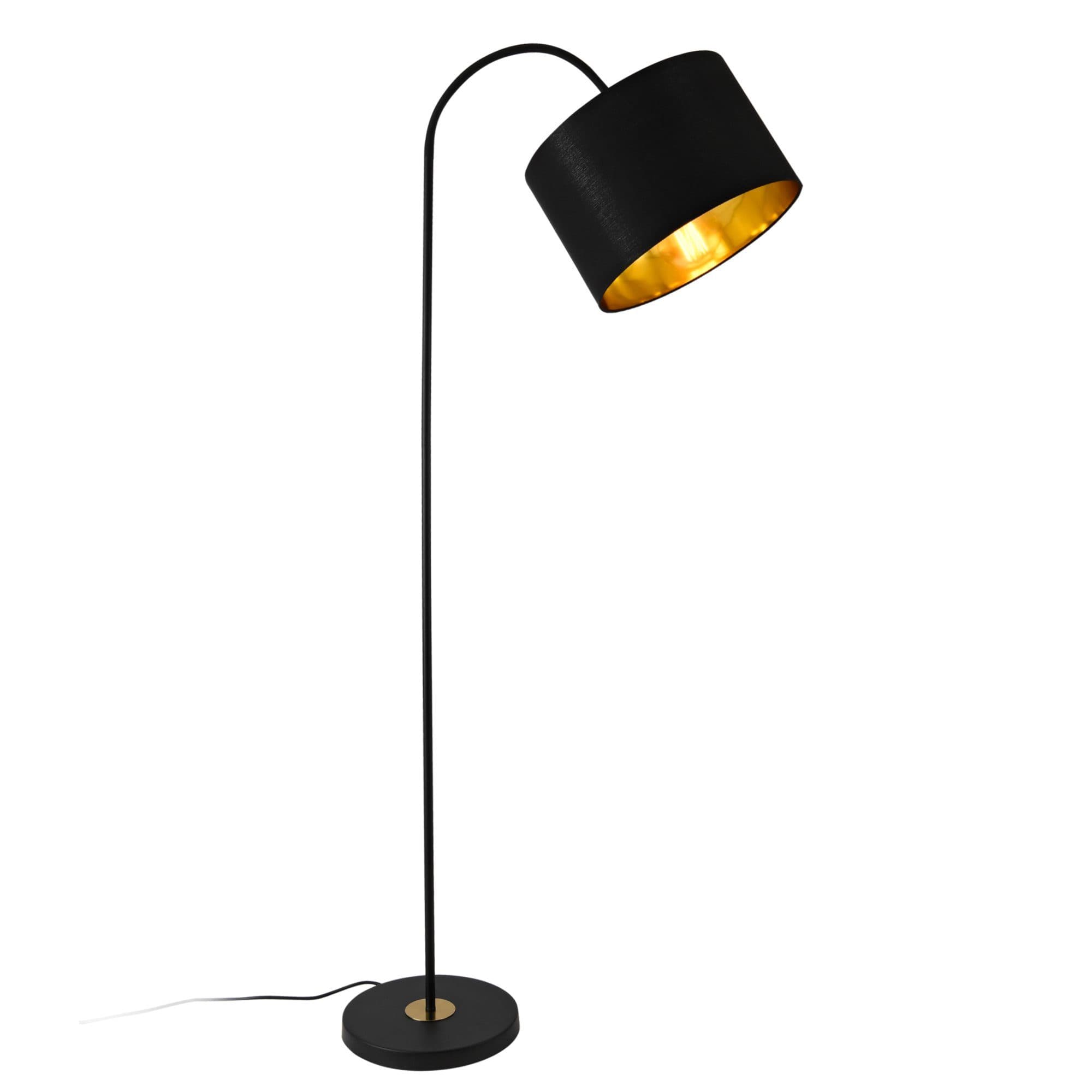 lux.pro Stehlampe Toledo Schwarz Schwenkbar - Bild 2