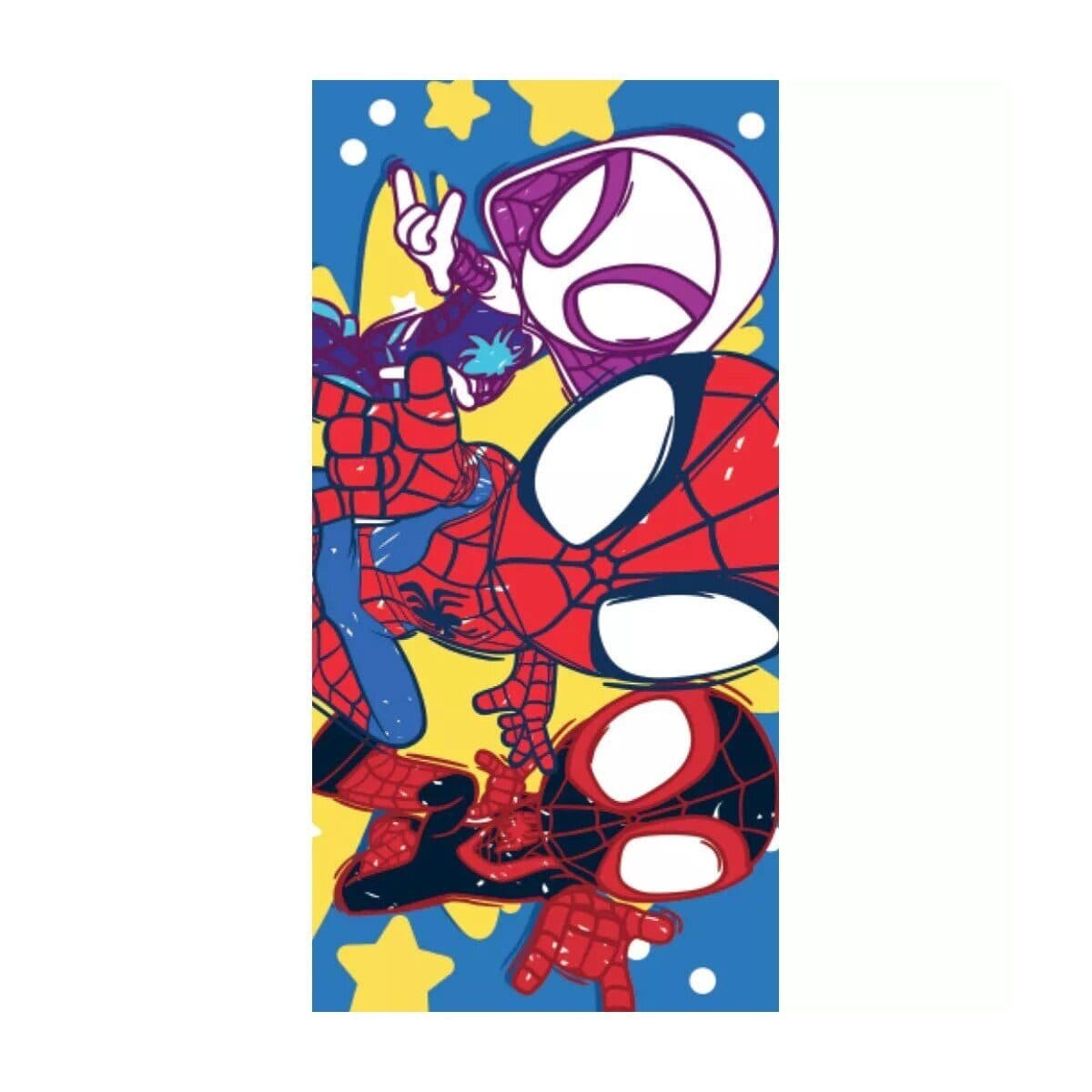 Spiderman Badetuch 70x140cm 100% Baumwolle Bunt