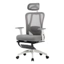 FOXSPORT Bürostuhl Ergonomisch Schwarz Wippfunktion 30° 150 kg Bild 2