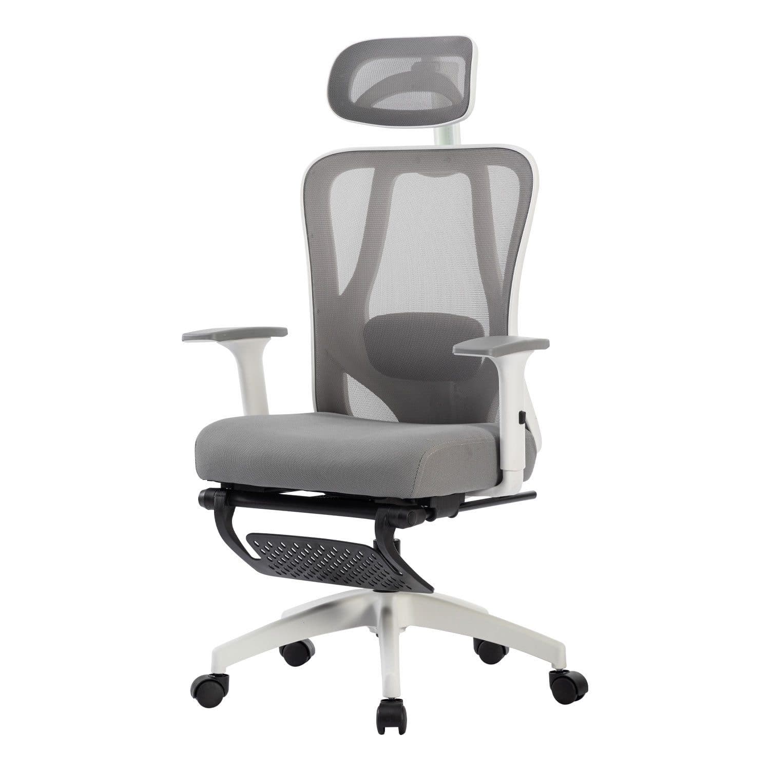 FOXSPORT Bürostuhl Ergonomisch Schwarz Wippfunktion 30° 150 kg - Bild 2