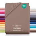Carpe Sonno Spannbettlaken Topper Jersey 100% Baumwolle Bild 2
