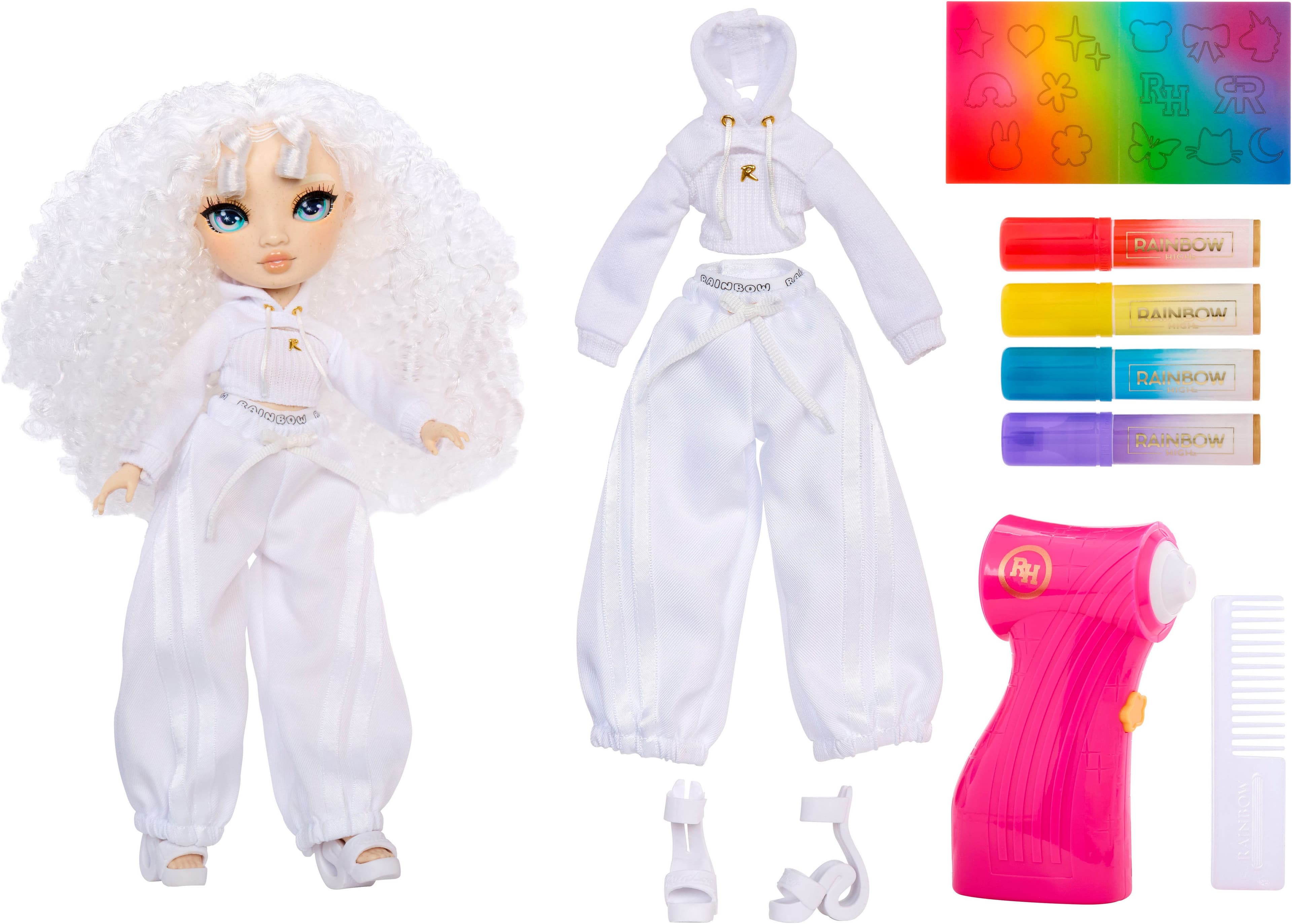 Rainbow High Anziehpuppe Air Brush & Create Fashion Dolls - Green Eyes - Bild 2