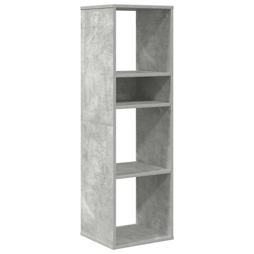 vidaXL Bücherregal Betongrau Holzwerkstoff Modern - Bild 2