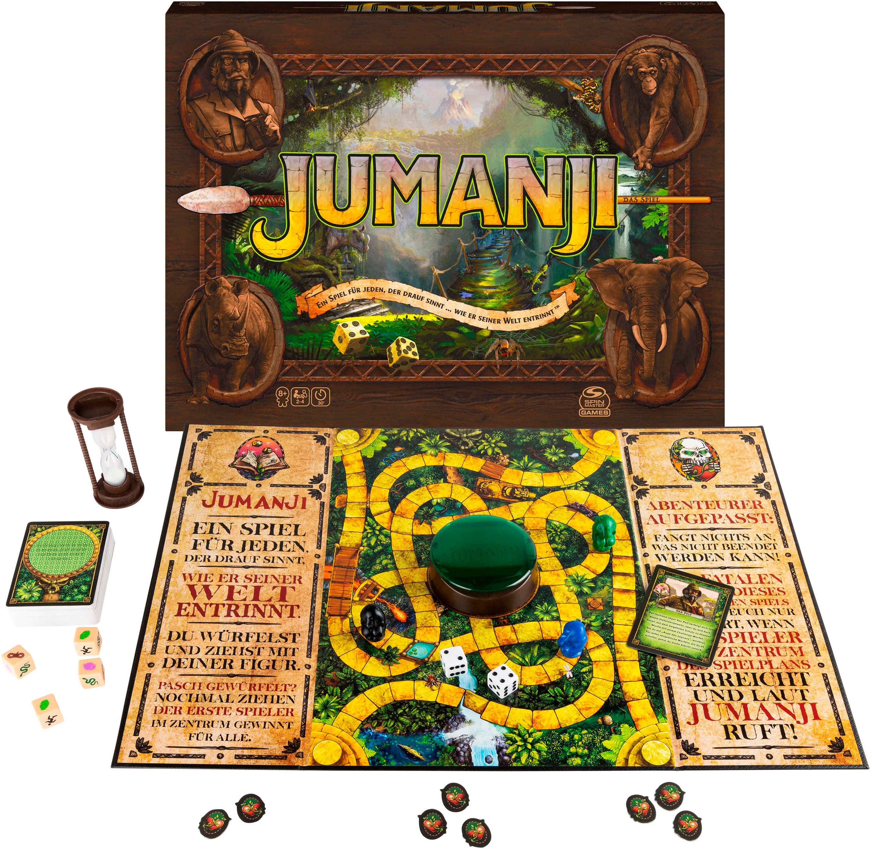 Spin Master Jumanji Familienspiel Kooperatives Dschungelabenteuer - Bild 2