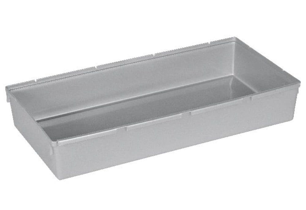 KEEEPER Schubladeneinsatz Silber Polypropylen 30x15x5cm