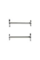 Next Raffhalter Set 2-teilig Metall Silber mit Knauf Bild 2