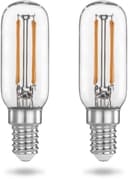Poppstar E14 LED Leuchtmittel 2x Warmweiß T25 Röhre Bild 2