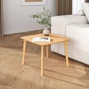 en.casa Beistelltisch Bambus Natur Modern Bild 2