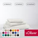 s.Oliver Handtuch Set 3-tlg. Ecru 600g/m² Baumwolle Walkfrottier Bild 2