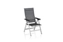 KETTLER Gartenstuhl Basic Premium Silber/Schwarz 4-fach verstellbar Bild 2