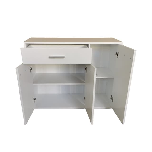 HTI-Living Sideboard Nina Weiß - Moderne Kommode mit Stauraum