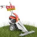Hecht Balkenmäher 587 Benzin 4,9 PS 87 cm Arbeitsbreite Rot Bild 2
