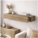 HTI-Living Wandregal mit Schublade 80 cm Artisaneiche Bild 2