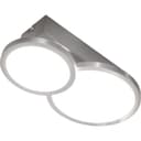 Nino Leuchten Deckenleuchte 2-flammig NEO LED Warmweiß Silber Bild 2