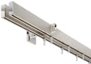 DécoProfi Innenlaufschiene Gardinenstange 2-läufig Aluminium Silber Bild 2