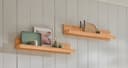 OTTO HOME Wandregal Burani Kernbuche Teilmassiv Beige Bild 2