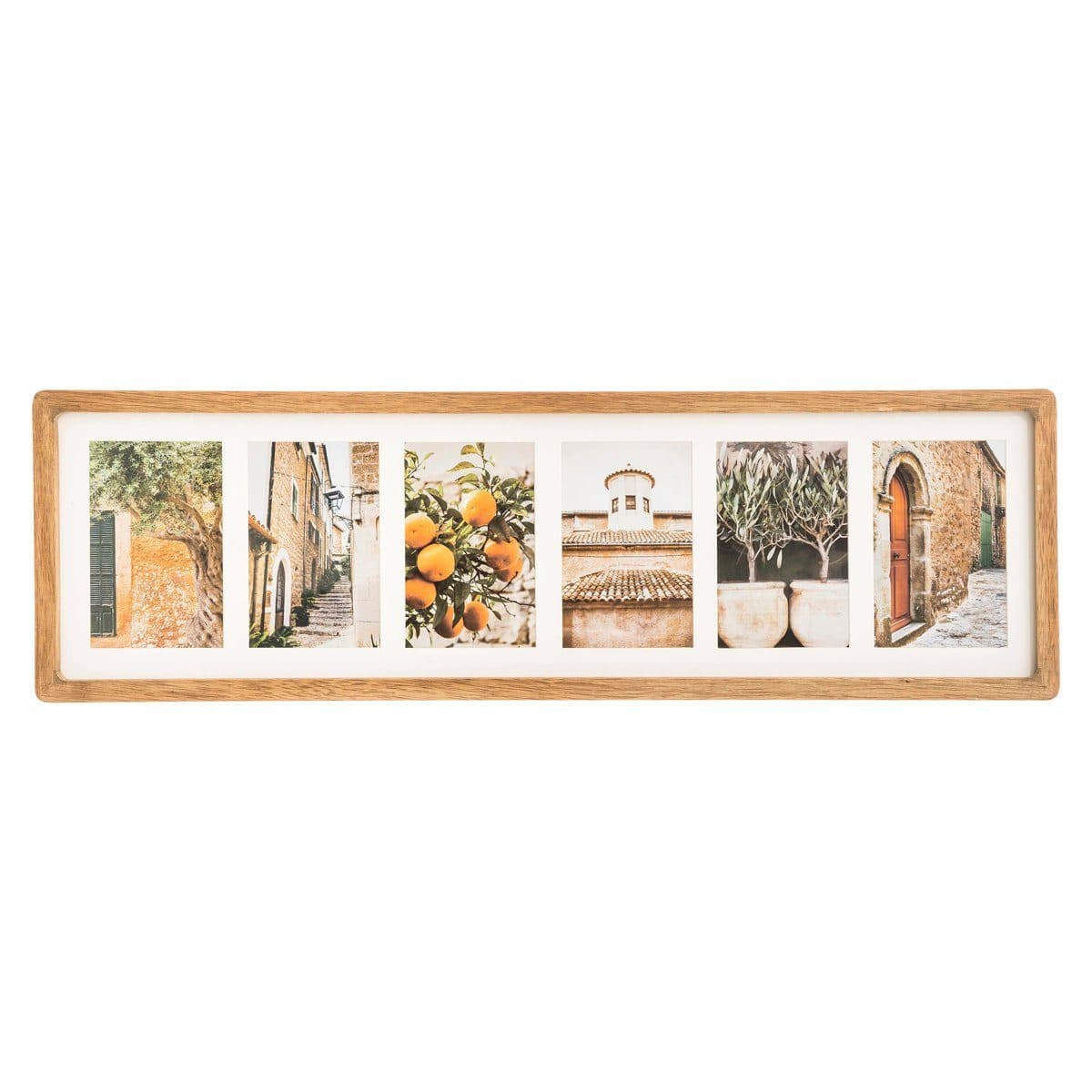 Atmosphera Créateur d'intérieur Bilderrahmen Multirahmen MILEA für 6 Fotos Holz