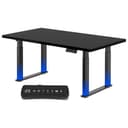 FLEXISPOT Elektrisch Höhenverstellbarer Schreibtisch 160x80 cm Schwarz Bild 2
