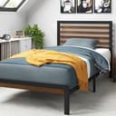 ZINUS Bettgestell Kai Bambus Metall 90x200 cm Bild 2