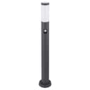 GLOBO LIGHTING Pollerleuchte mit Bewegungsmelder Anthrazit Gartenstehlampe Bild 2