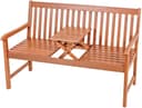 Gartenbank Garden Pleasure Pad Braun Eukalyptus Grandis FSC 100% Geölt Bild 2
