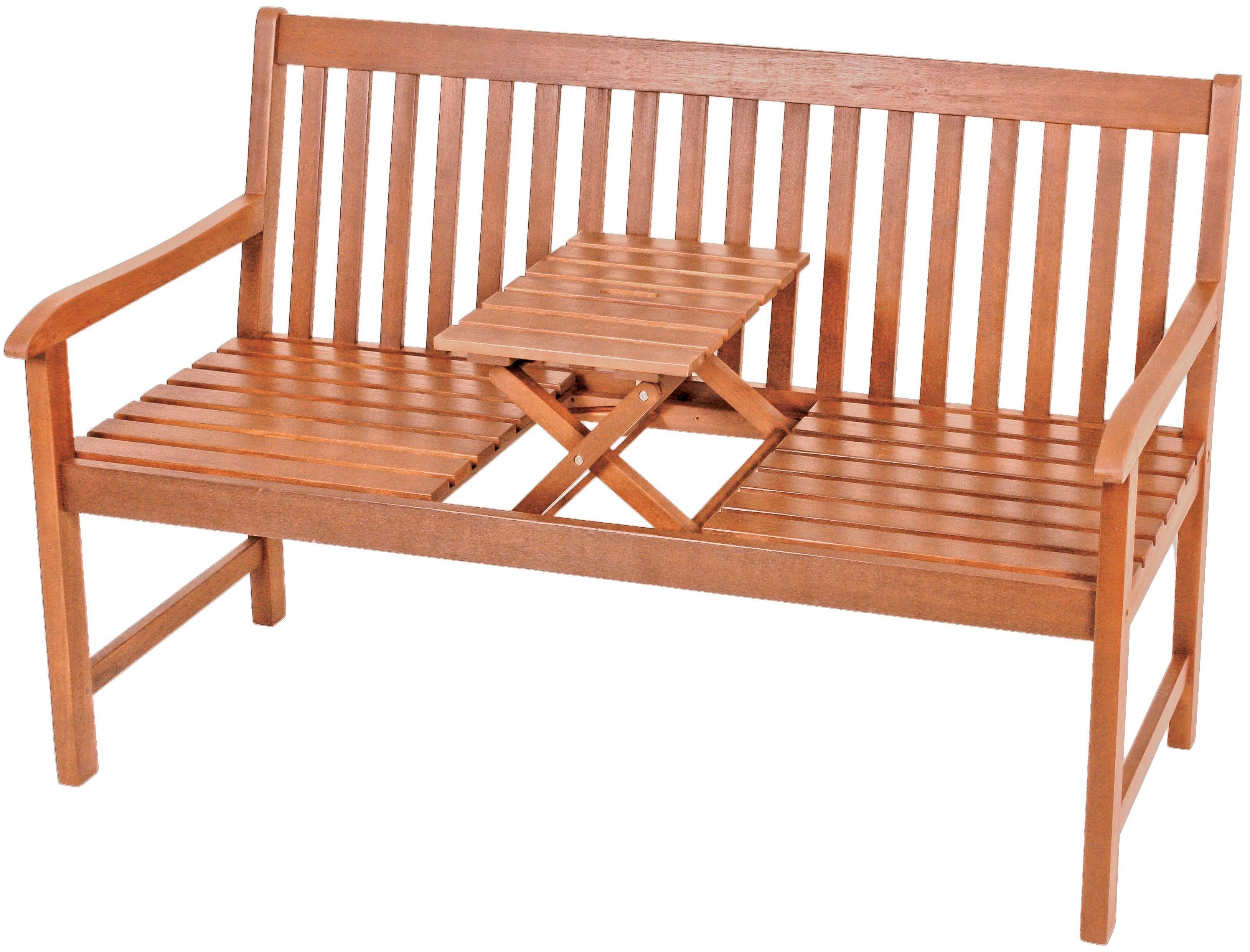 Gartenbank Garden Pleasure Pad Braun Eukalyptus Grandis FSC 100% Geölt - Bild 2
