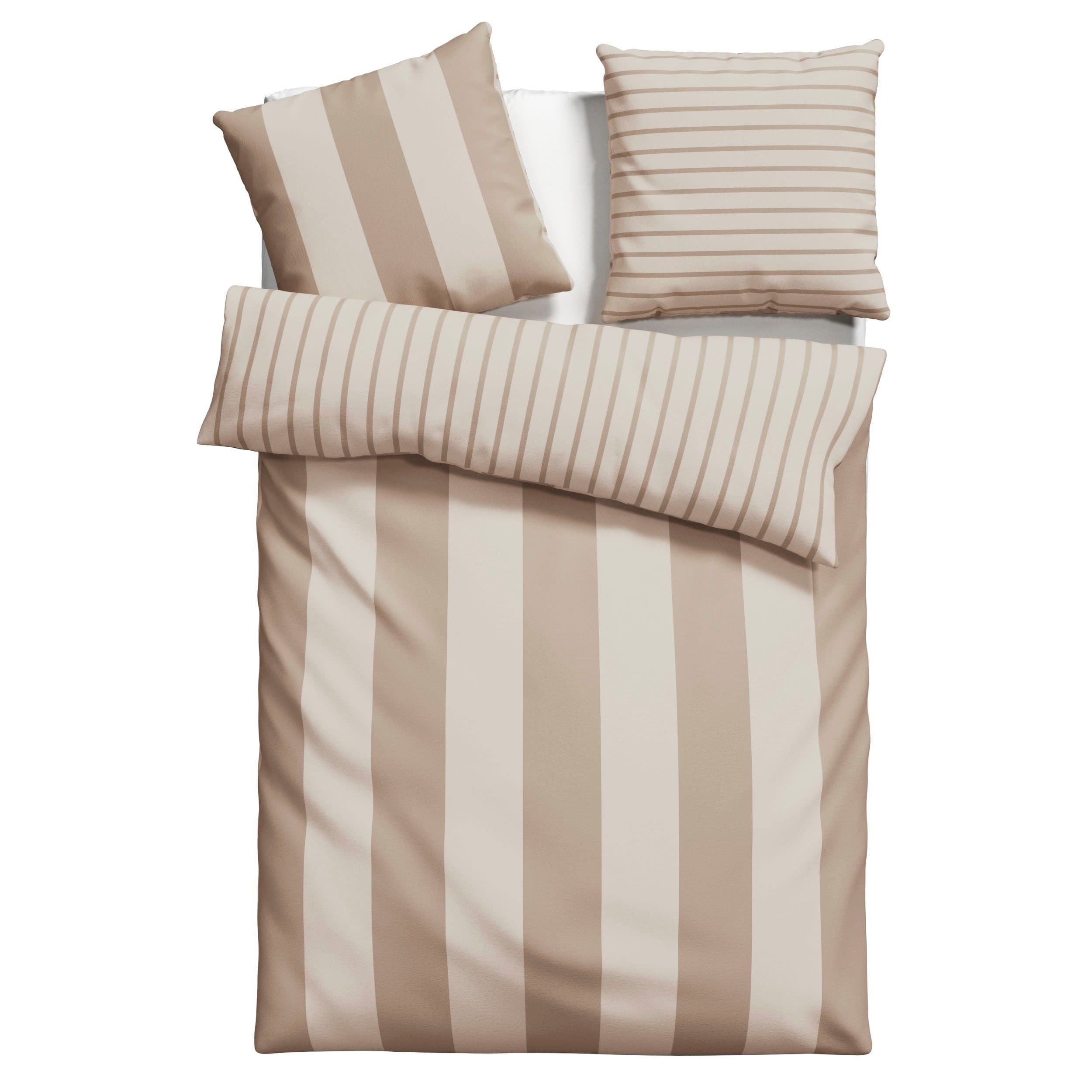 OTTO HOME Bettwäsche Sari Beige Wendebettwäsche 100% Baumwolle - Bild 2