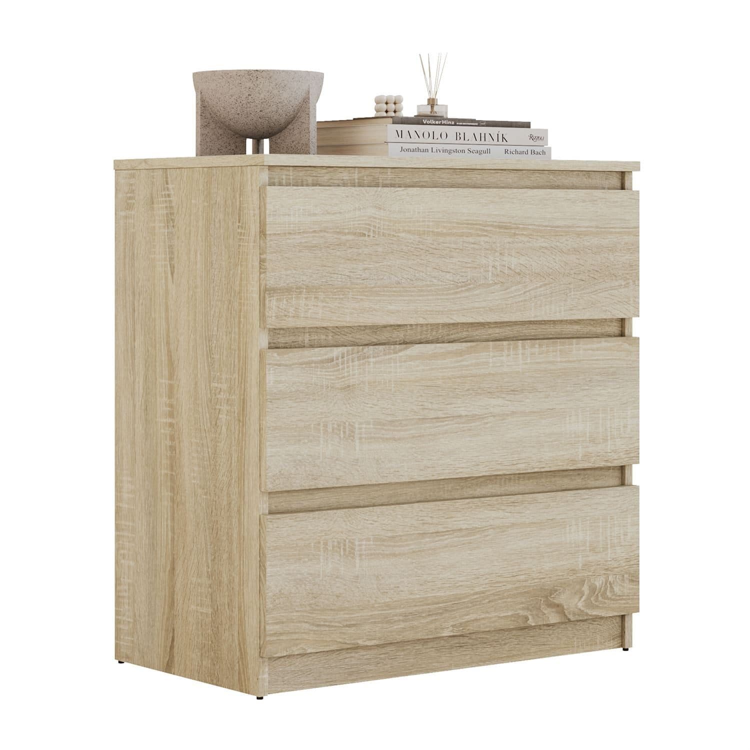 Lookway Kommode HANA M3 mit 3 Schubladen – modernes Design & praktische Aufbewahrung - Bild 2