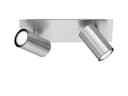 TRIO Leuchten LED Deckenstrahler 2-flammig Silber Dimmfunktion Bild 2