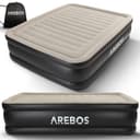 Arebos Luftbett mit integrierter Pumpe Grau Anthrazit Bild 2
