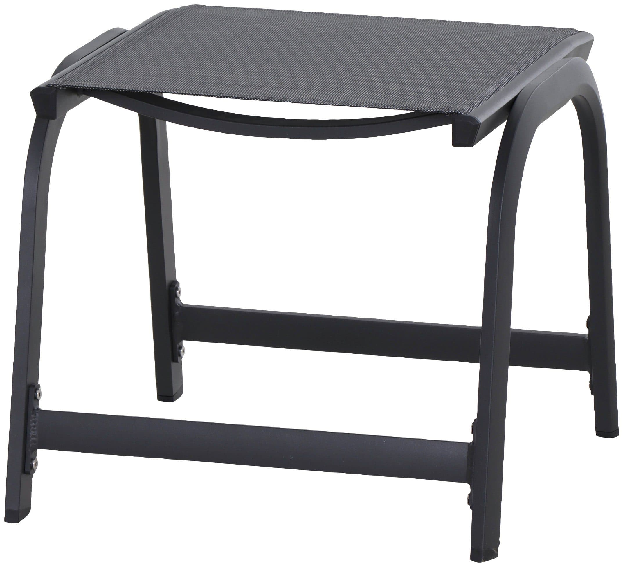 Siena Garden Hocker Tesoro Schwarz/Silber Aluminium - Bild 2