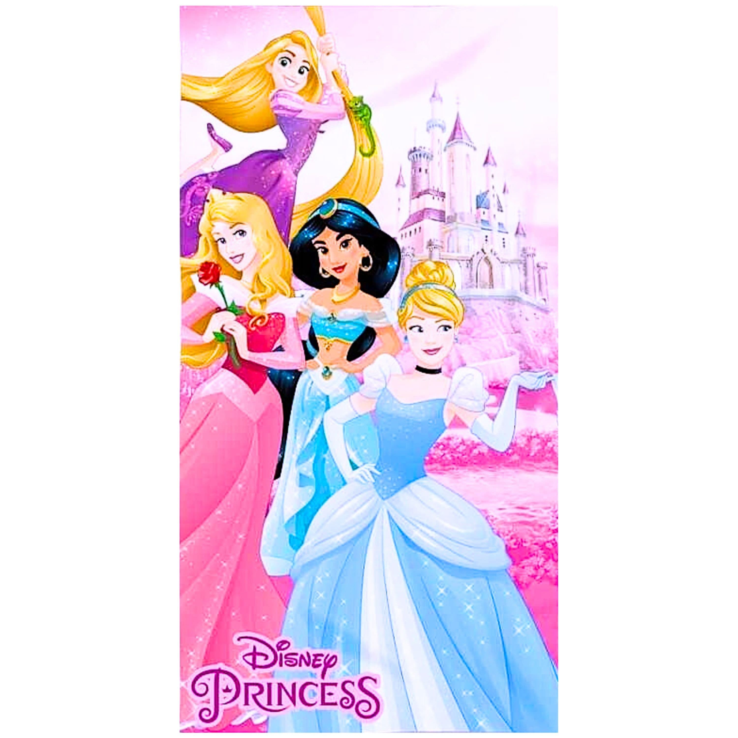 Disney Princess Badetuch Baumwolle Kinder Strandtuch 70 x 140 cm