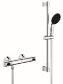Grohe Duscharmatur Grohe Precision Flow Thermostatarmatur mit Brausegarnitur Chrom Bild 2