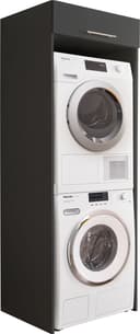 Laundreezy Waschmaschinenumbauschrank Anthrazit Soft-Close Bild 2