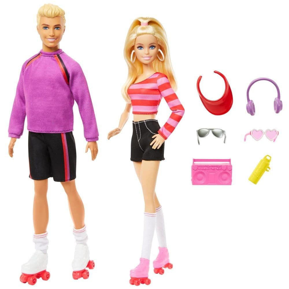 Mattel Barbie Fashionistas Set 2 Puppen Ken & Barbie blond 65. Jubiläum - Bild 2