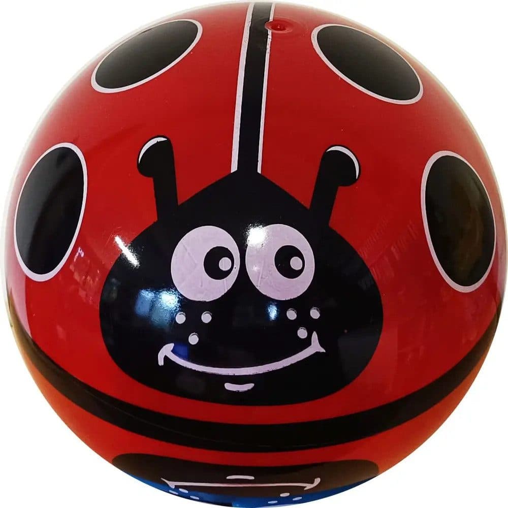 Vedes Outdoor Spielball Marienkäfer 9 Zoll PVC