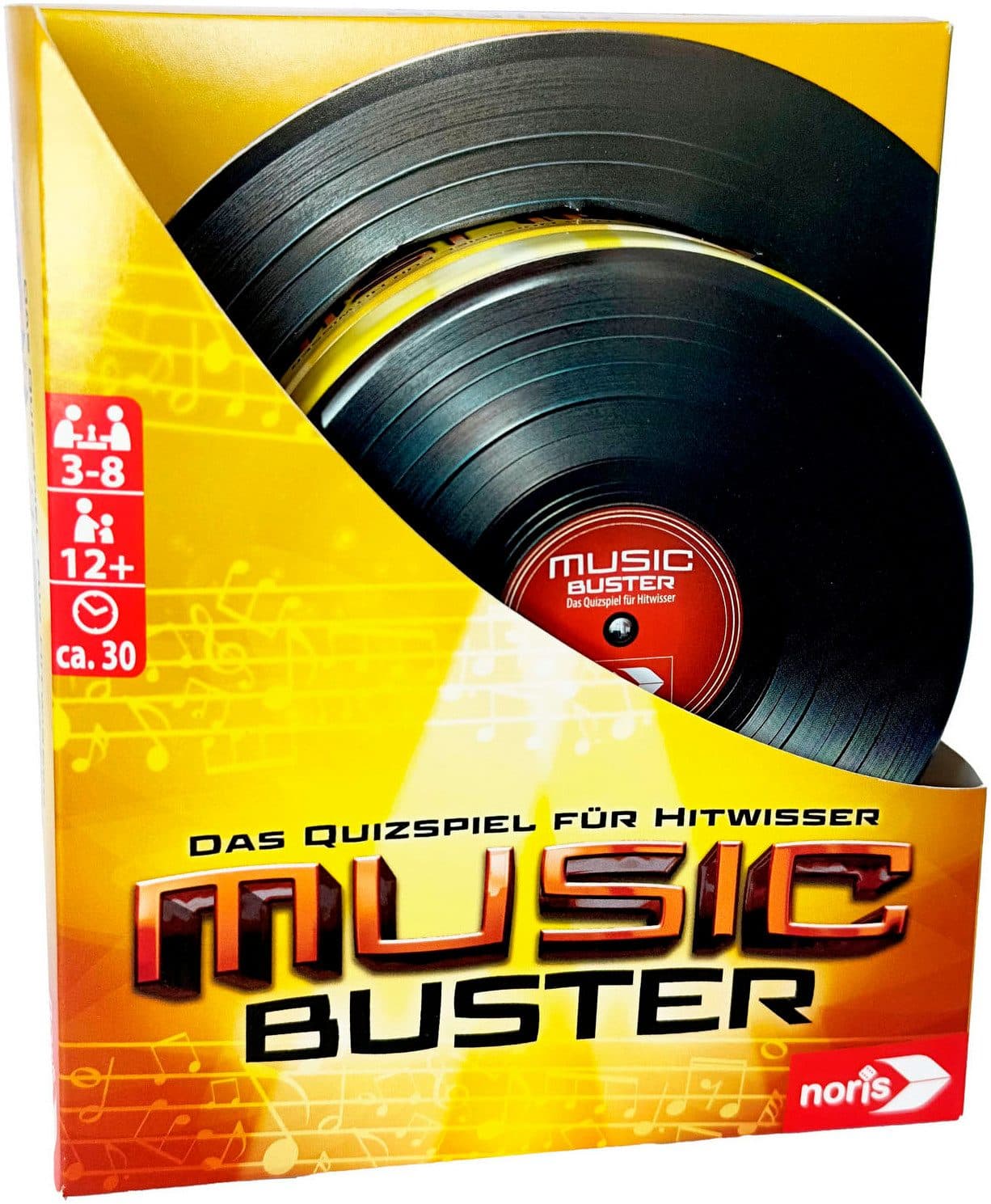 Noris Spiel Music Buster Quizspiel Bunt Musik-Quiz